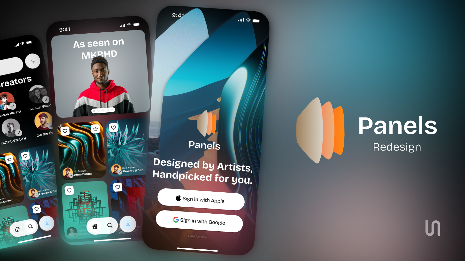 Panels Redesign - MKBHD Wallpaper App