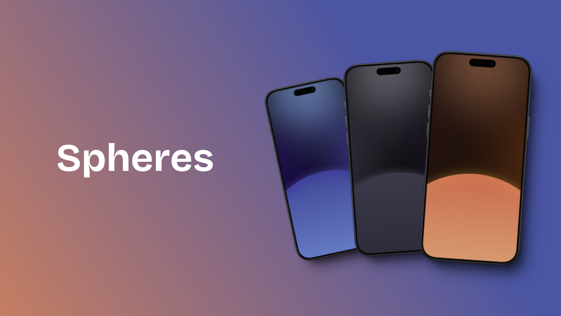 Spheres - iPhone 16 Wallpaper Pack